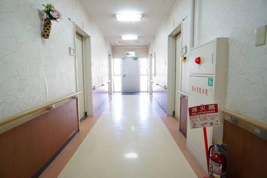 清潔な廊下の様子
