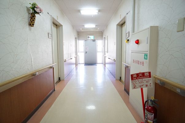 清潔な廊下の様子