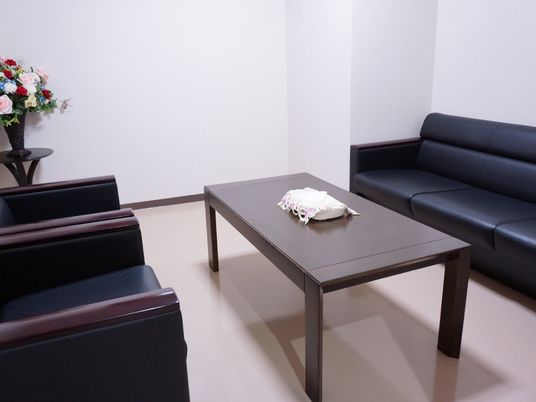 シンプルな休憩室