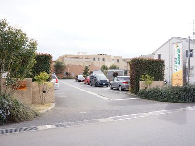 外観と看板の施設
