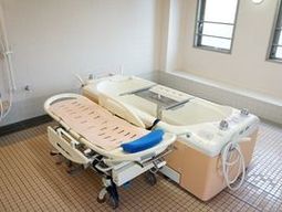 清潔感のある浴室設備