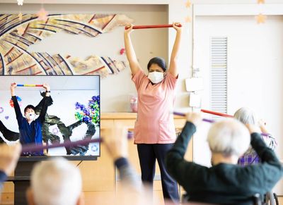 リハビリ中の様子