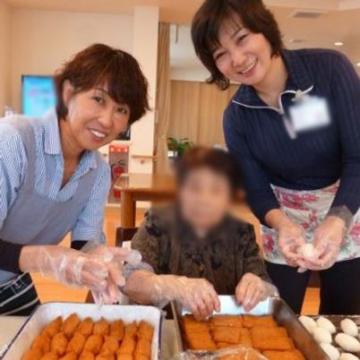 料理を準備する様子