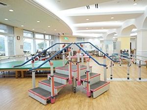 機能訓練室の運動器具  