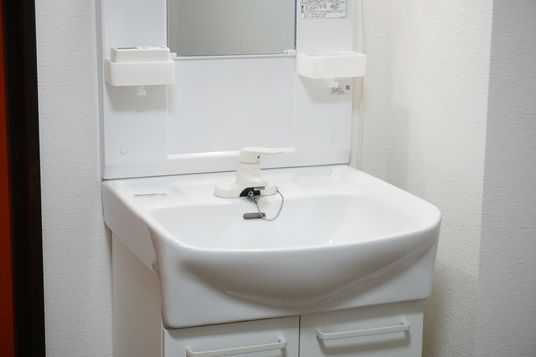 清潔な洗面台