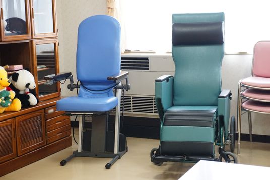 機能訓練用椅子の部屋