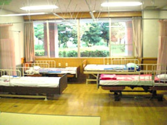 ゆったりとした居室