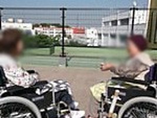 晴天のテラス