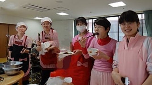 スタッフの優しい笑顔