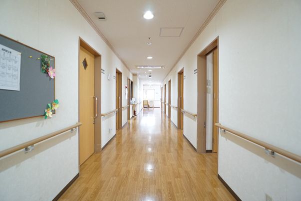 清潔な廊下の様子
