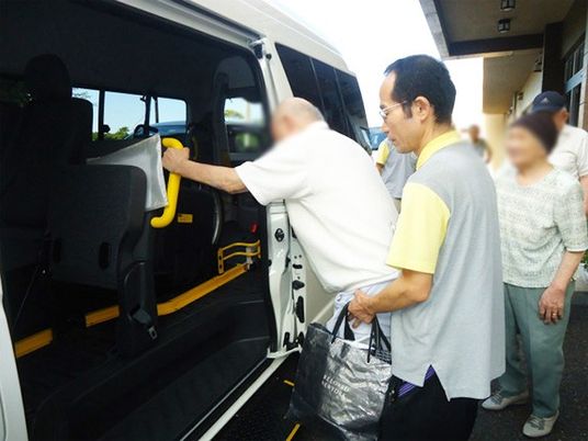 乗降サポートの場面