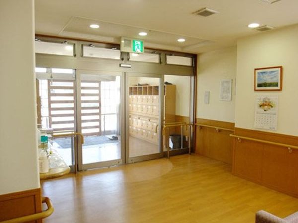 温もりあるエントランス