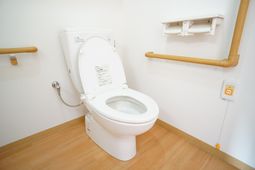 清潔なトイレの設備