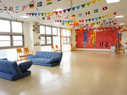 多目的室の広々空間