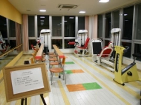 運動機器のある部屋