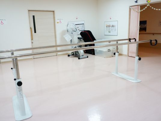 広々とした機能訓練室