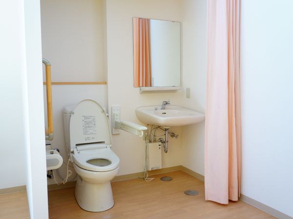 清潔なトイレスペース