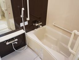 安全な浴室の設備