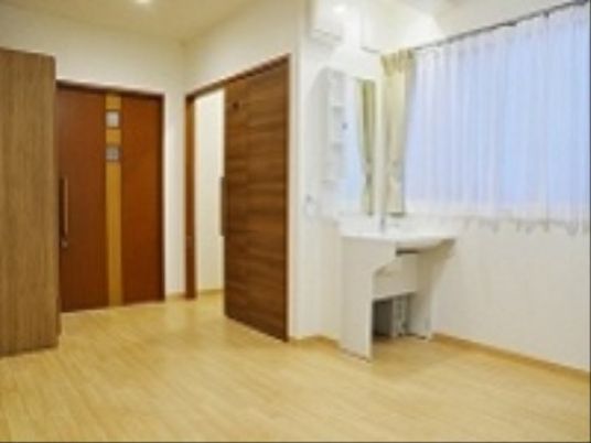 清潔な居室の一角