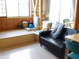 リラックスできるラウンジ