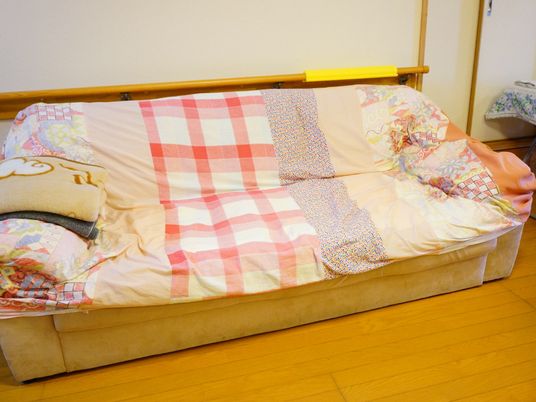 和室の居心地の良いベッド