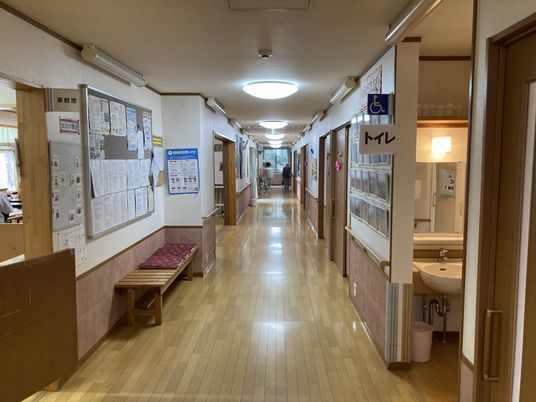 明るい廊下