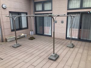開放感のあるテラス