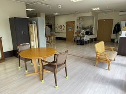 広々とした共有スペース