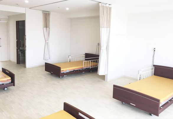 明るい空間の居室