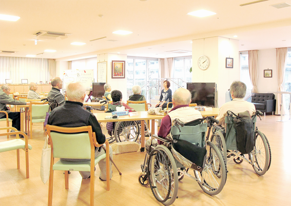 みんなで過ごす広間