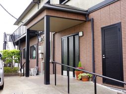 アクセスしやすいエントランス