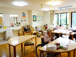 活気ある居室の一コマ