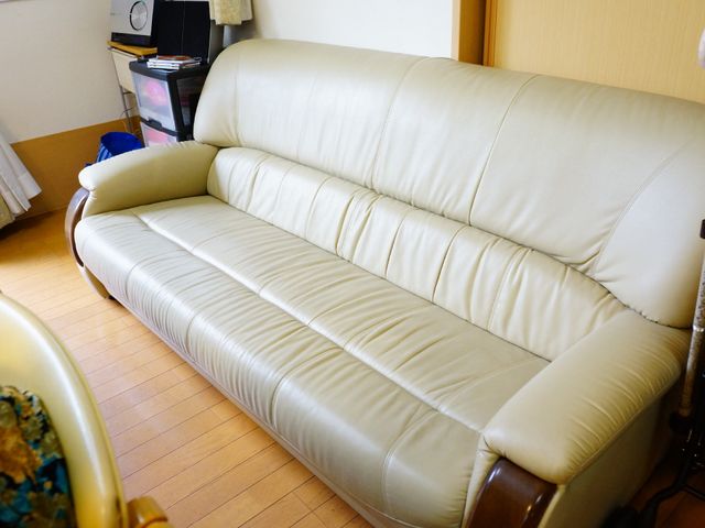 居心地の良いソファ