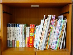 本棚に並んだ多様な書籍