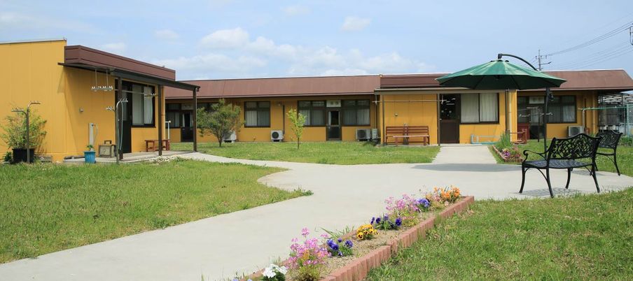 広々とした中庭