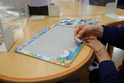 手先を使った活動中の方