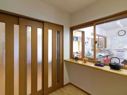 ケアセンターのロビーエリア