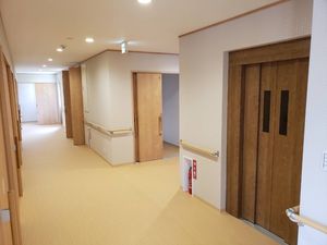 清潔な廊下の様子