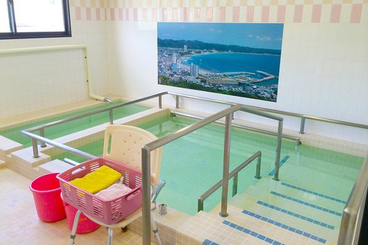安全に配慮した浴室