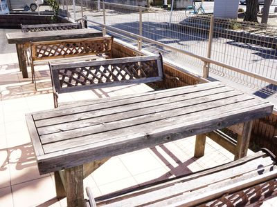 快適な屋外テラス