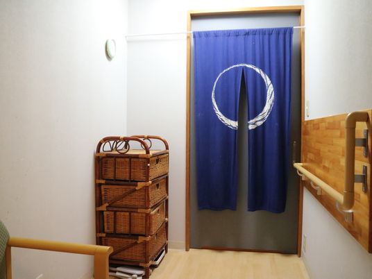 和室への入り口の画