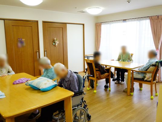 居心地の良い居間の一角