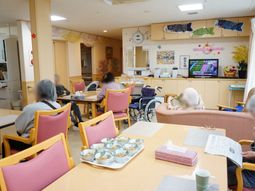 共有スペースでの憩いの時間