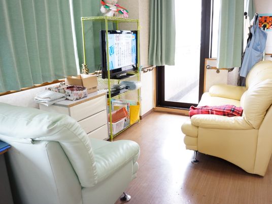 快適な居室の一角