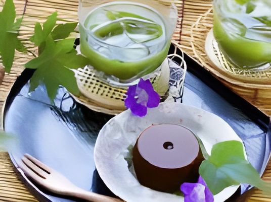 和風スイーツと抹茶
