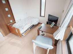 清潔な居室の一角