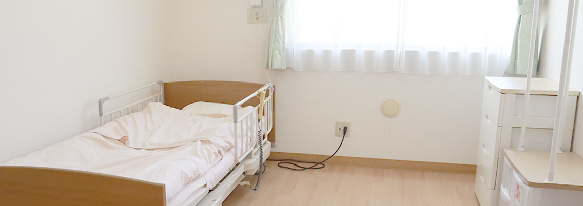 静かで落ち着く居室