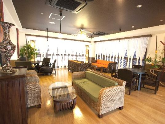 居心地の良いラウンジ空間