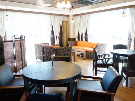 居心地の良いラウンジ空間