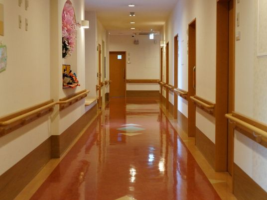 清潔感のある廊下